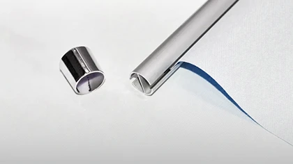 Alulister gir en elegant ramme, ideelle for butikkvinduer og utstillingsområder