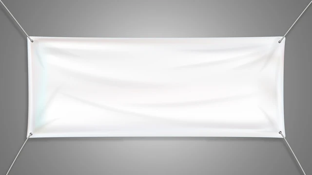 Små bannere er praktisk til mindre arrangementer