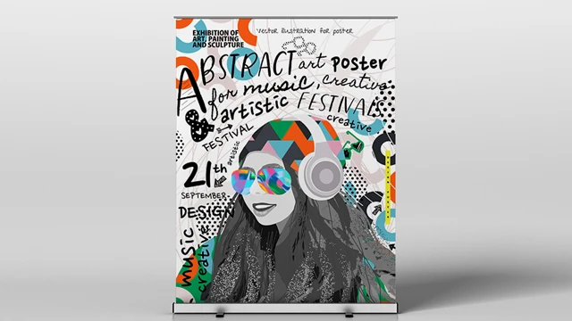 Rollup i 150 cm bredde